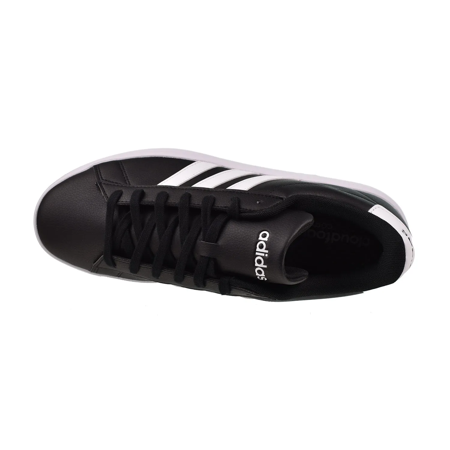 Adidas Grand Court Cloudfoam Comfort Men's Shoes Black-White