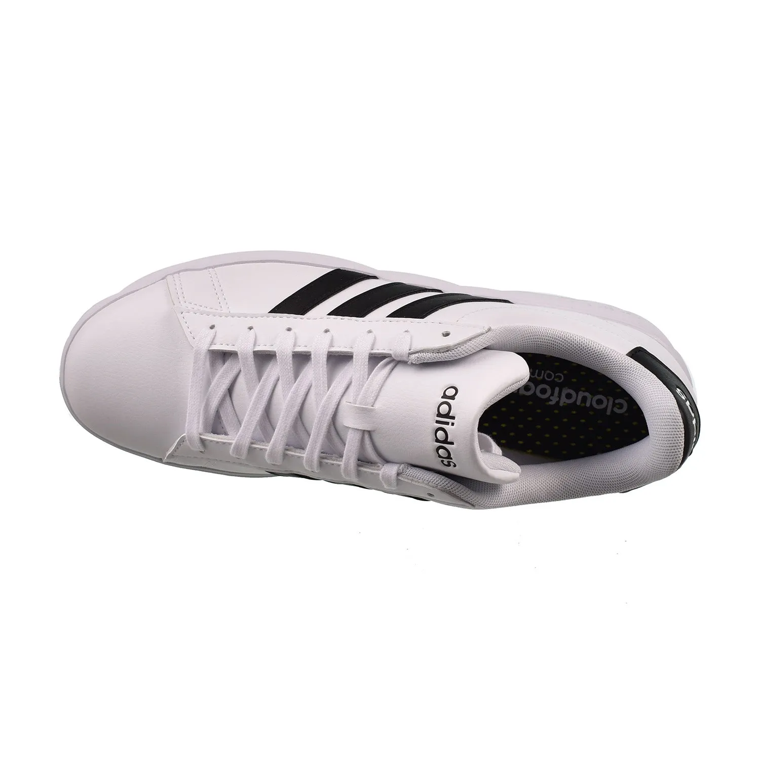 Adidas Grand Court Cloudfoam Comfort Men's Shoes Cloud White-Core Black