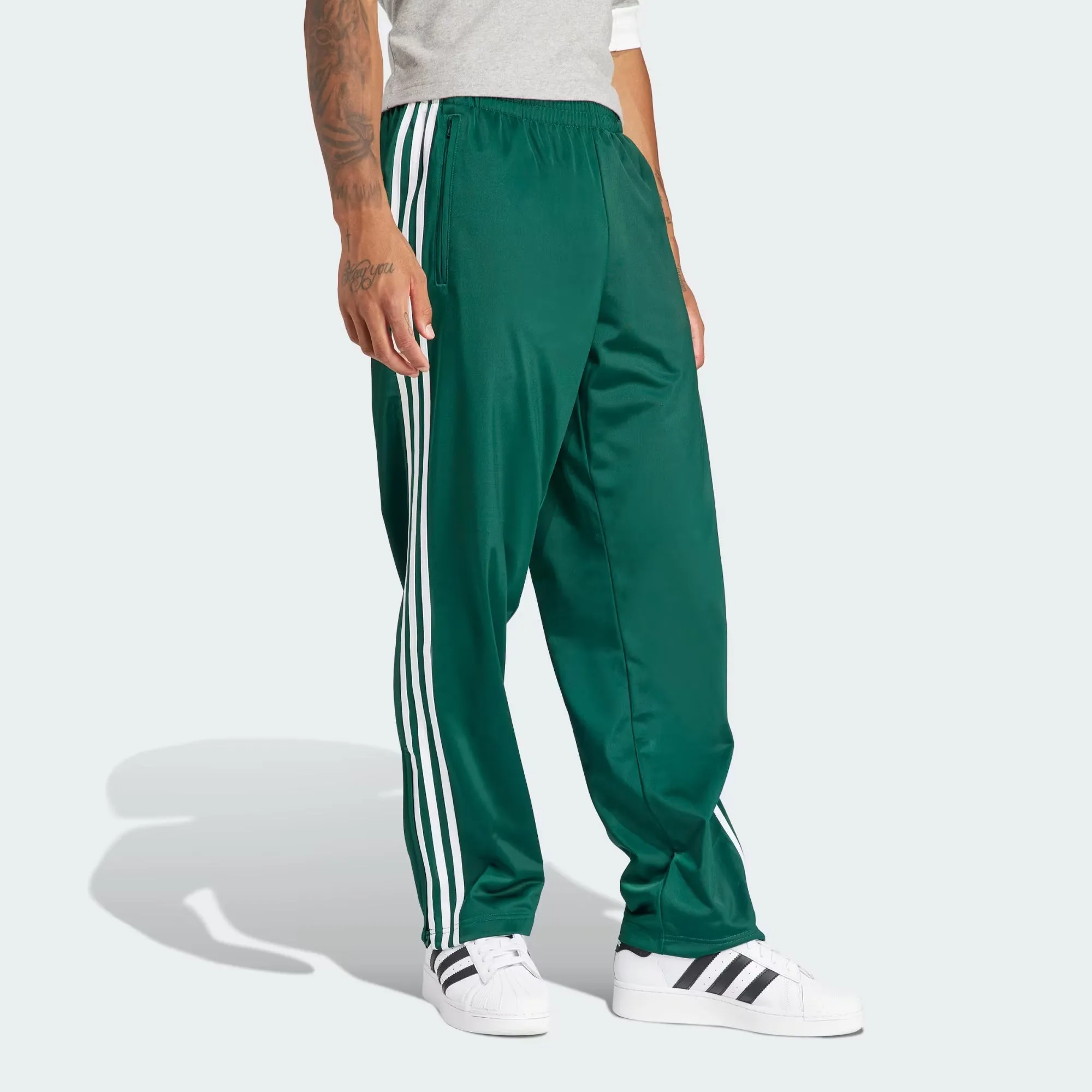 Adidas Originals | ADICOLOR CLASSICS FIREBIRD TRACK PANTS  { GREEN