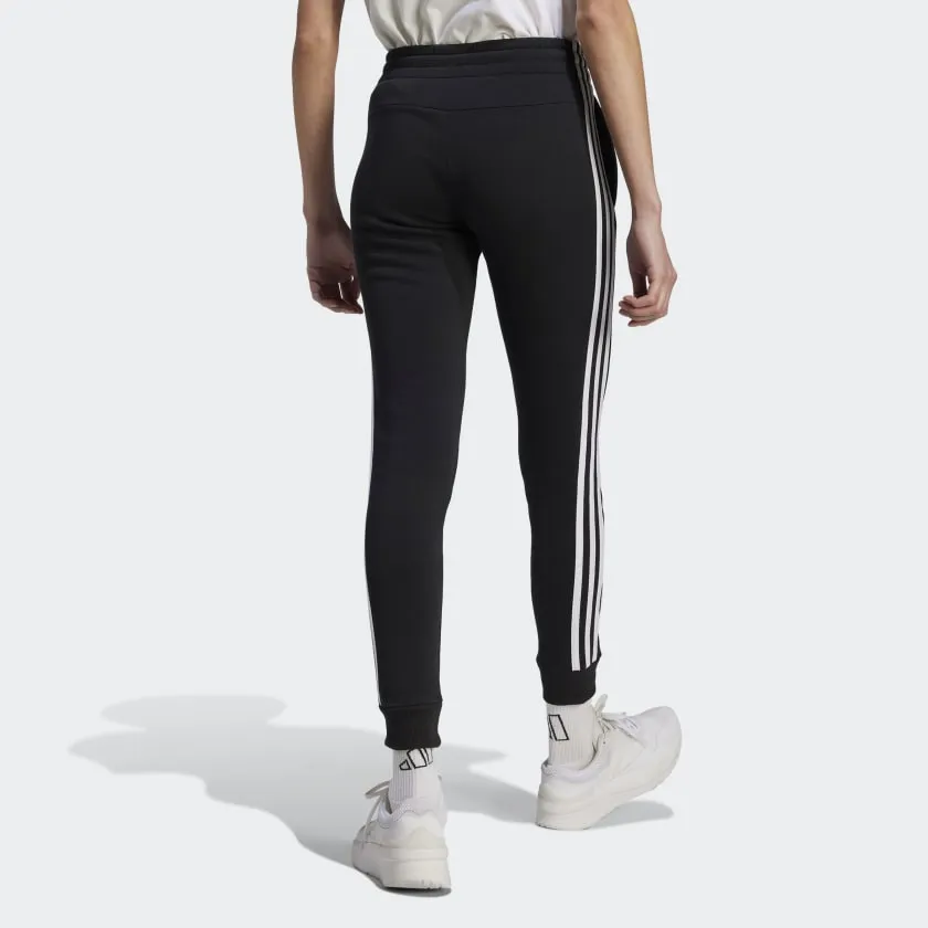 Optimized Title: “Adidas Womens Black/White 3-Stripes Fleece Lounge Pants for Ultimate Comfort”