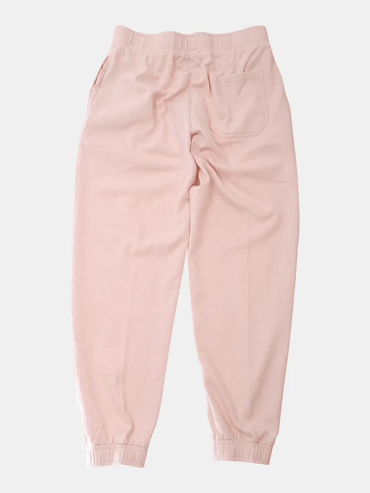 Afends Hemp Sweat Pant - Ash Pink