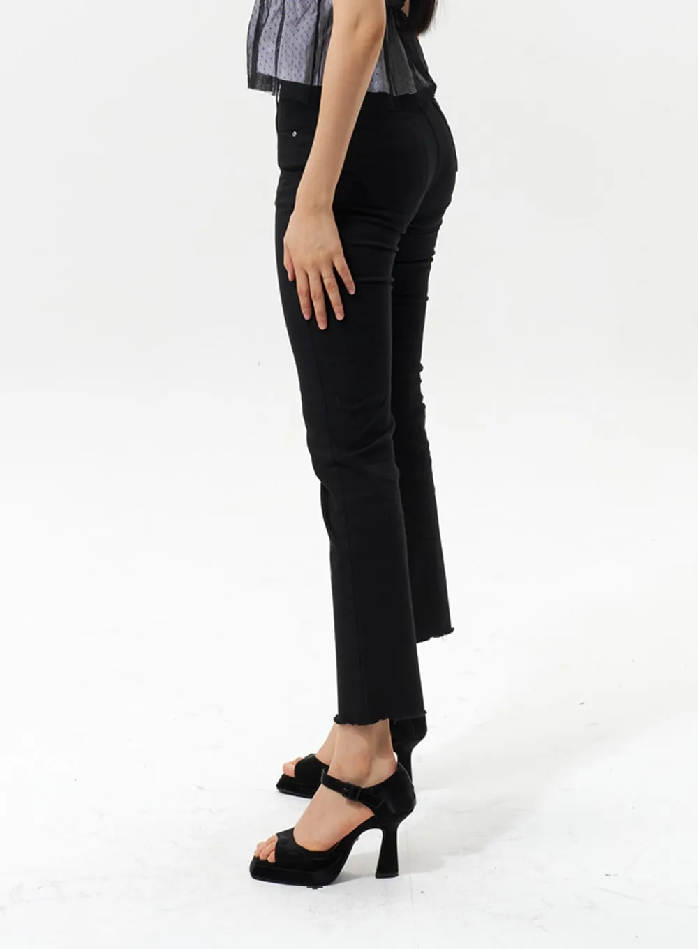 Ankle Bootcut Pants IU322