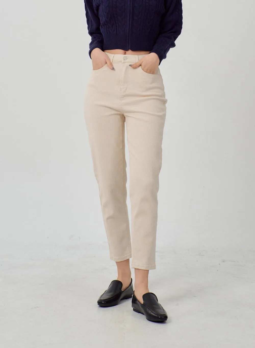 Ankle Cotton Pants IM316