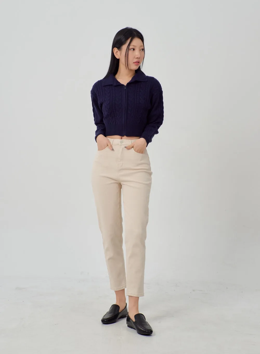 Ankle Cotton Pants IM316