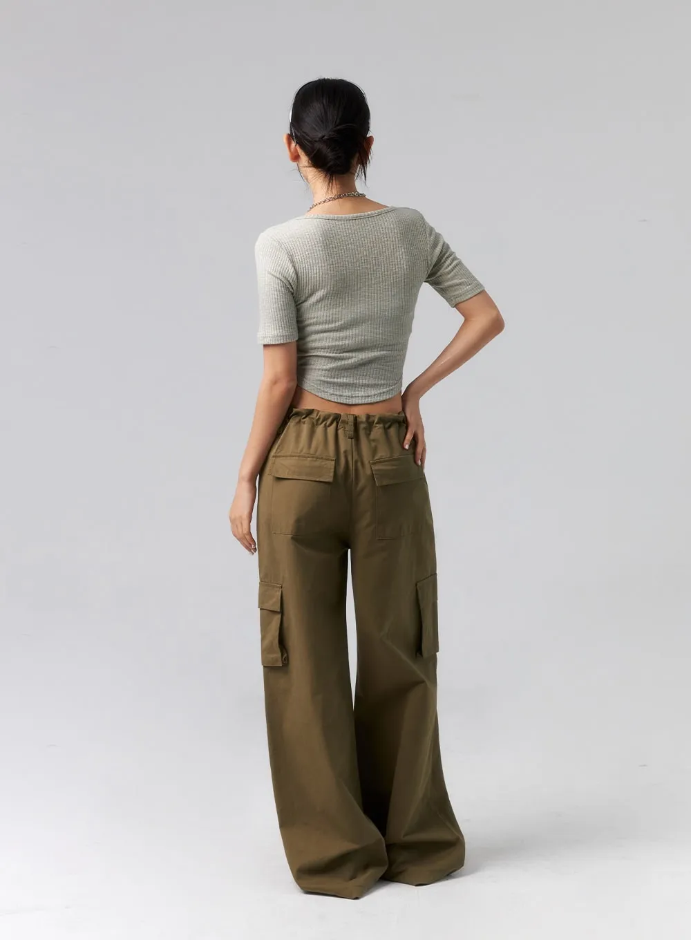 Baggy Cargo Pants CL319