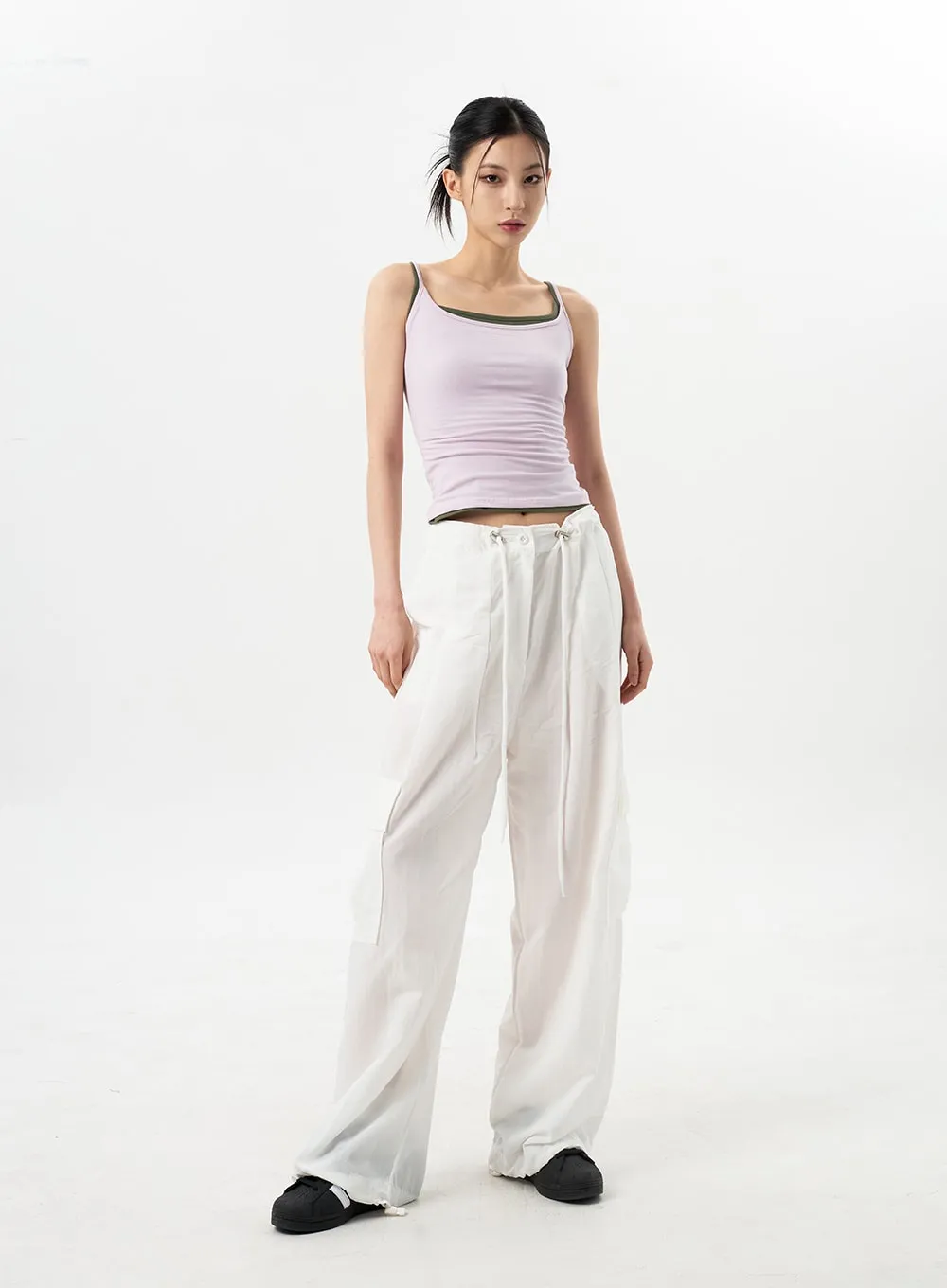 Baggy Parachute Pants Unisex CY311