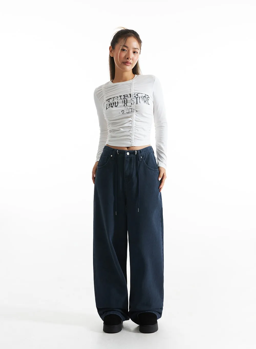 Baggy String Pants CO313