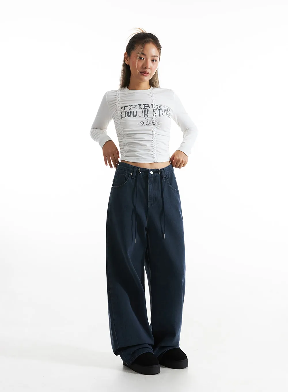 Baggy String Pants CO313