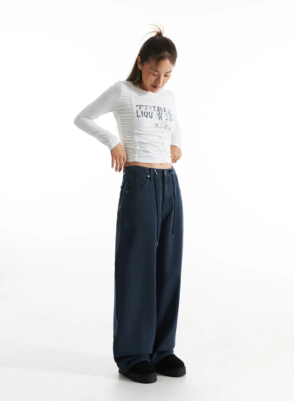 Baggy String Pants CO313