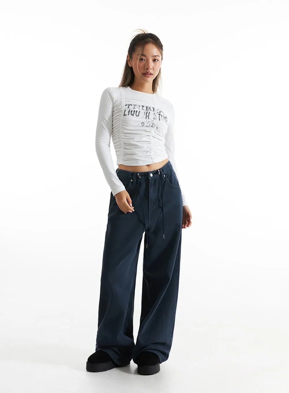 Baggy String Pants CO313