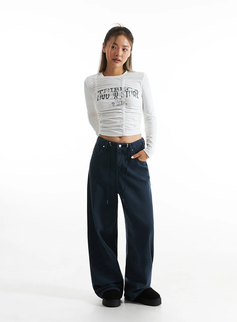 Baggy String Pants CO313