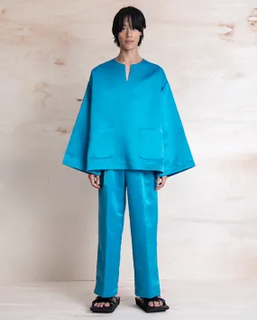 Baju Oversaiz Teluk Belanga (Turquoise)