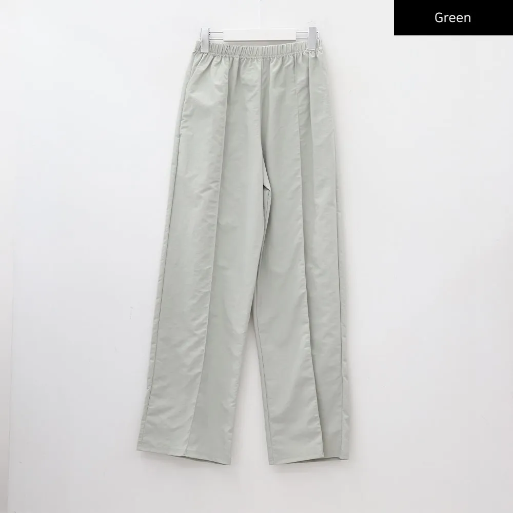 Banded Wide Leg Pants CA15