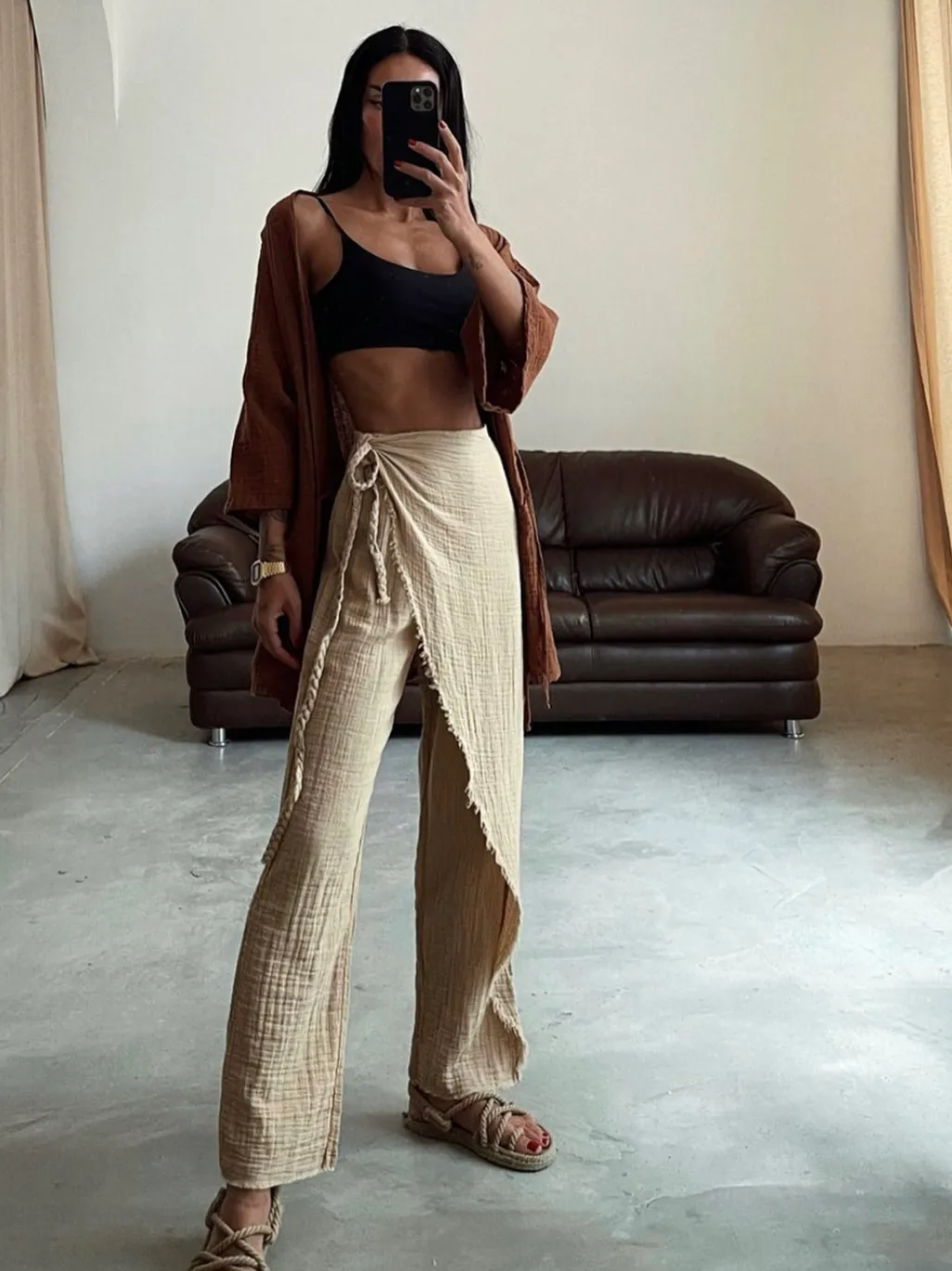 Boho Organic Cotton Pants