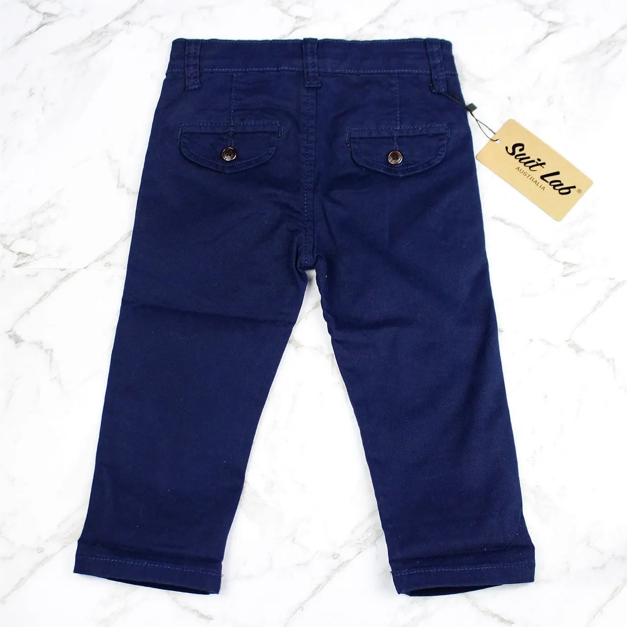 Boys Chino Pants - black