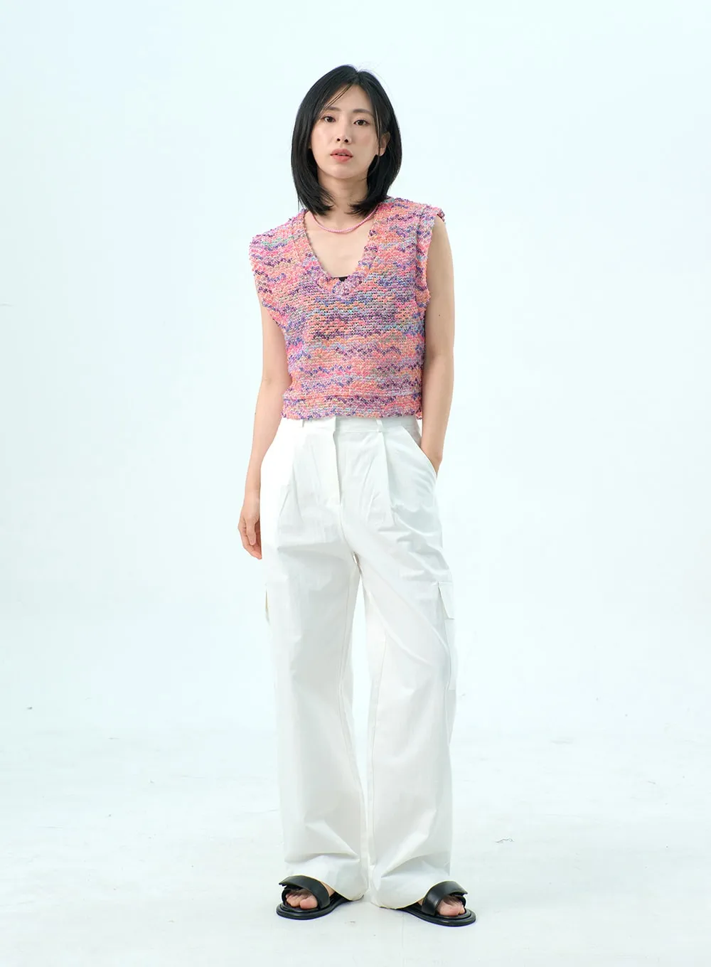 Cargo Wide Pants OY318