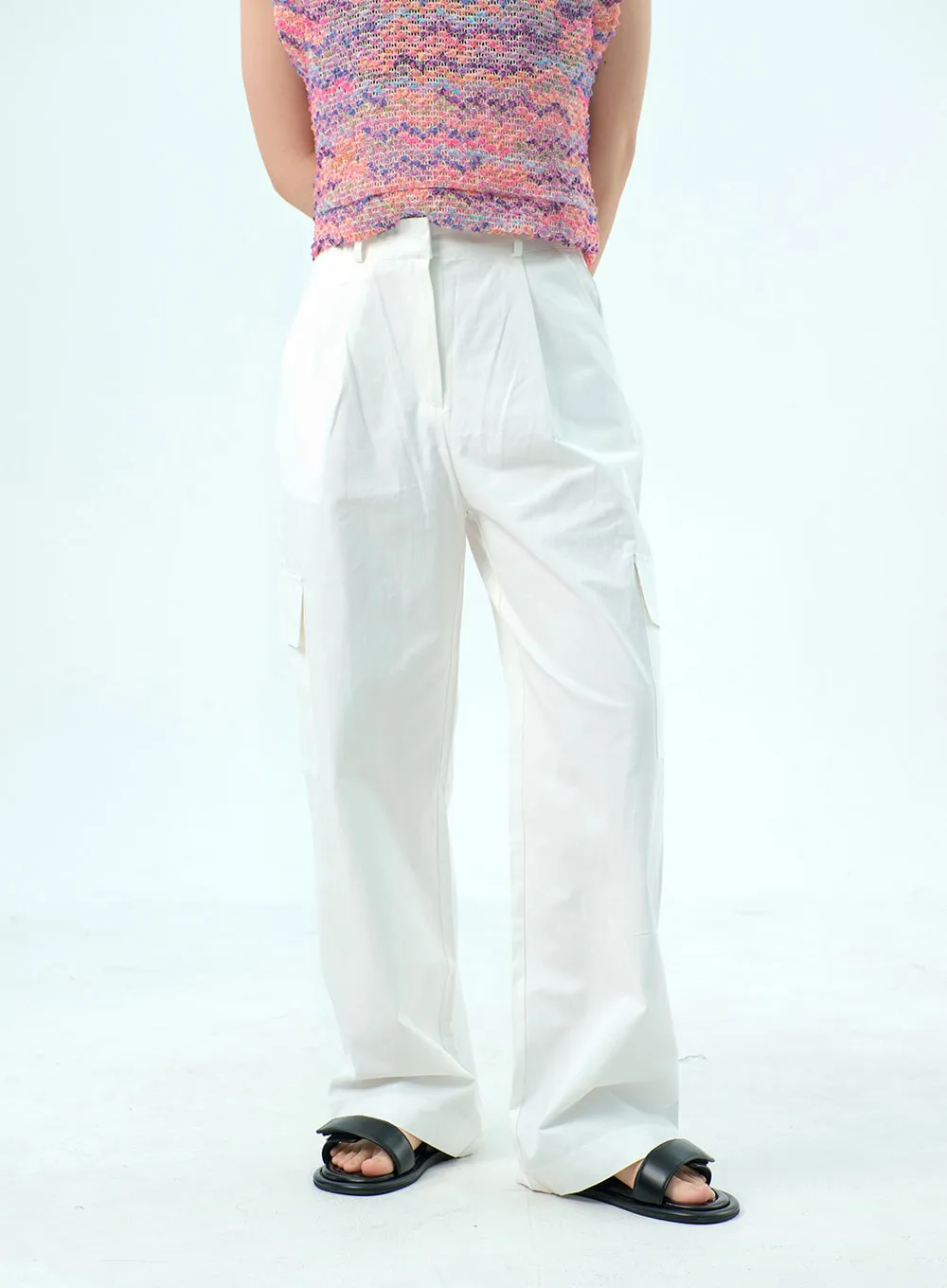 Cargo Wide Pants OY318