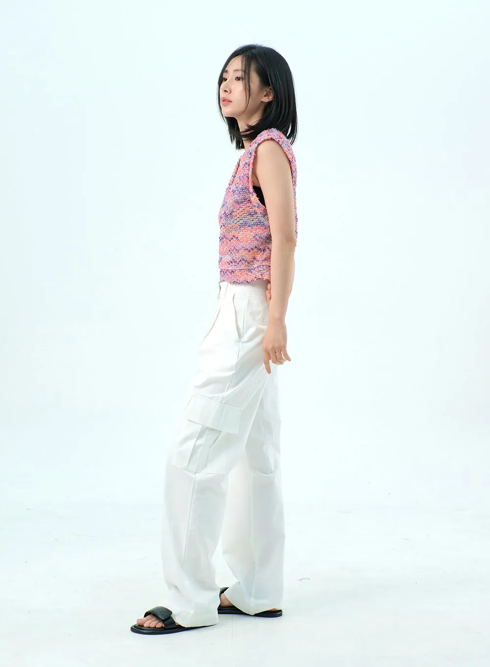 Cargo Wide Pants OY318