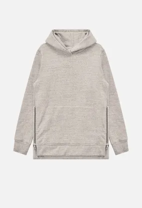 Cashmere Fleece Hooded Villain / Heather Oatmeal