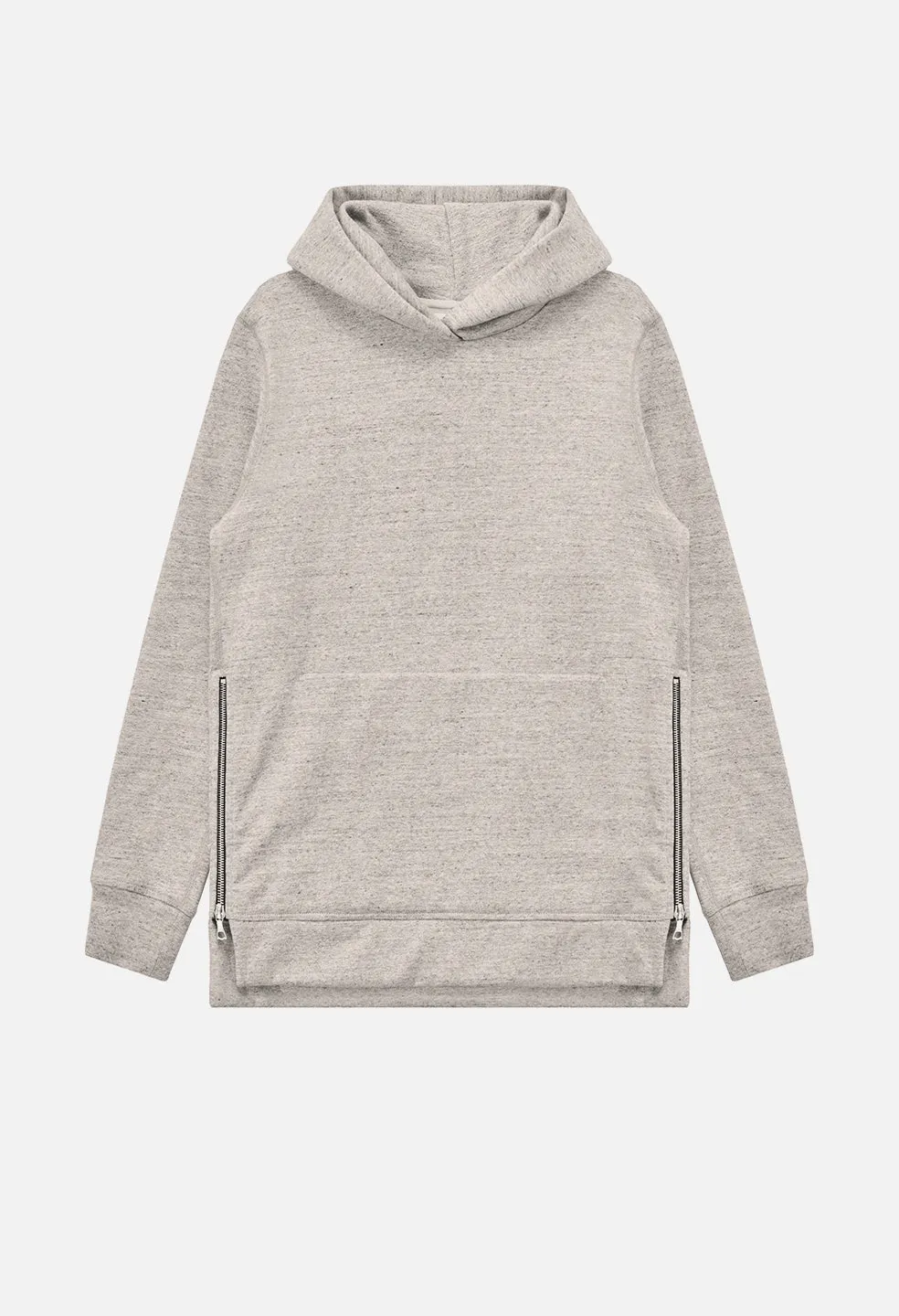 Cashmere Fleece Hooded Villain / Heather Oatmeal