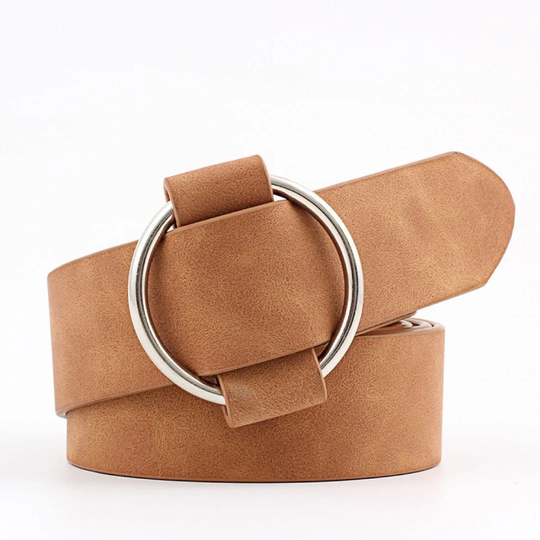 ClaudiaG Collection Women's Lulu Belt 30mm Vegan Leather