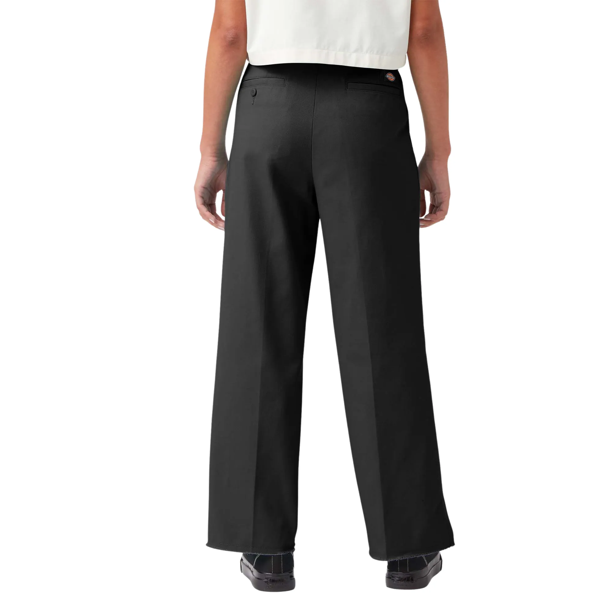 Crop Twill Ankle Pant