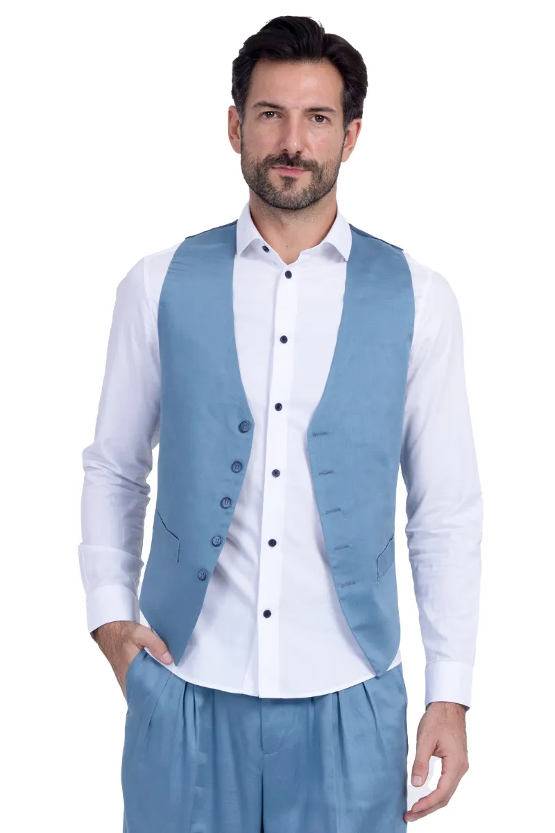 Dark Blue Men's Tango Vest