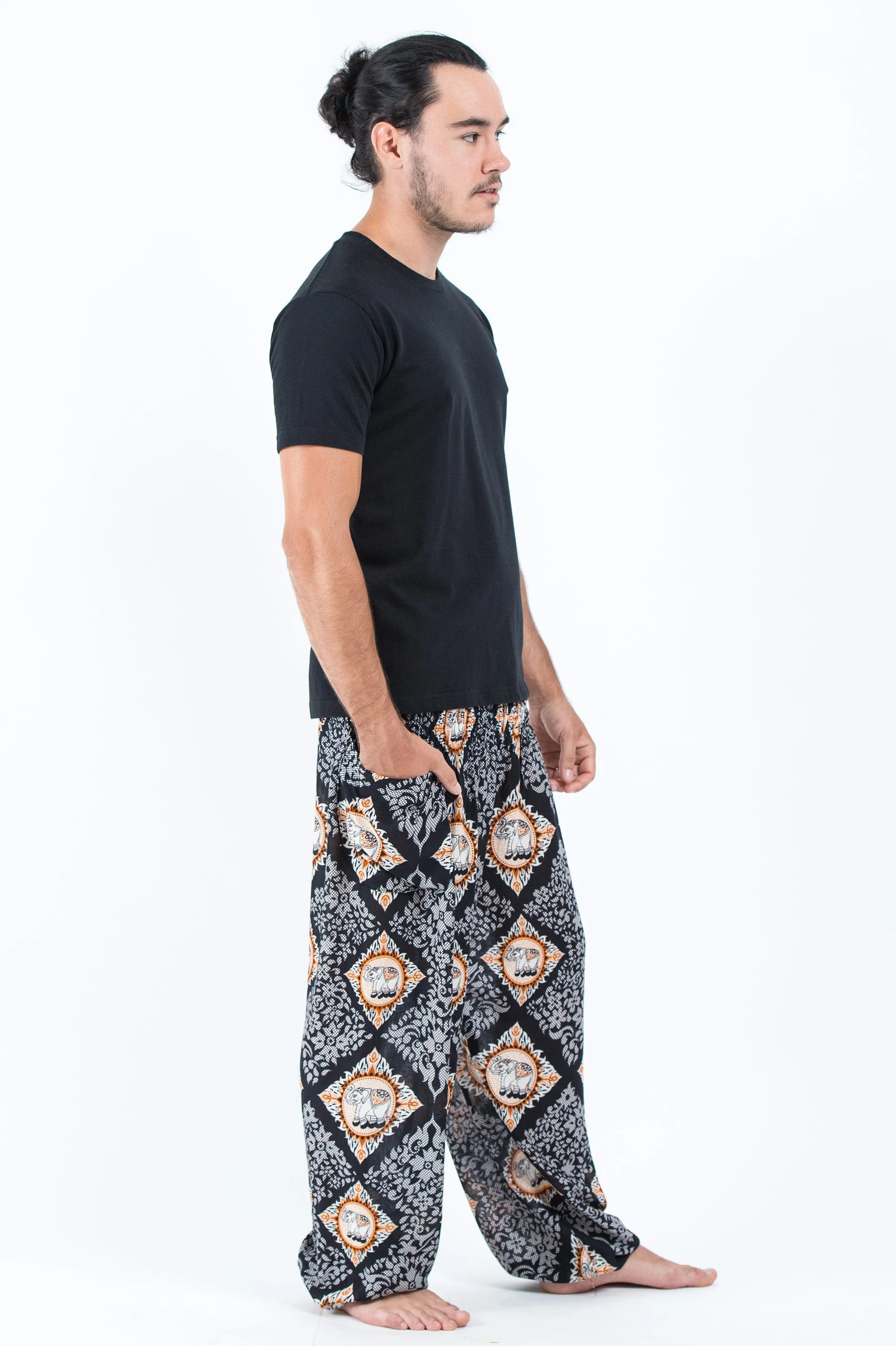 Diamond Elephant Men's Elephant Pants in Black