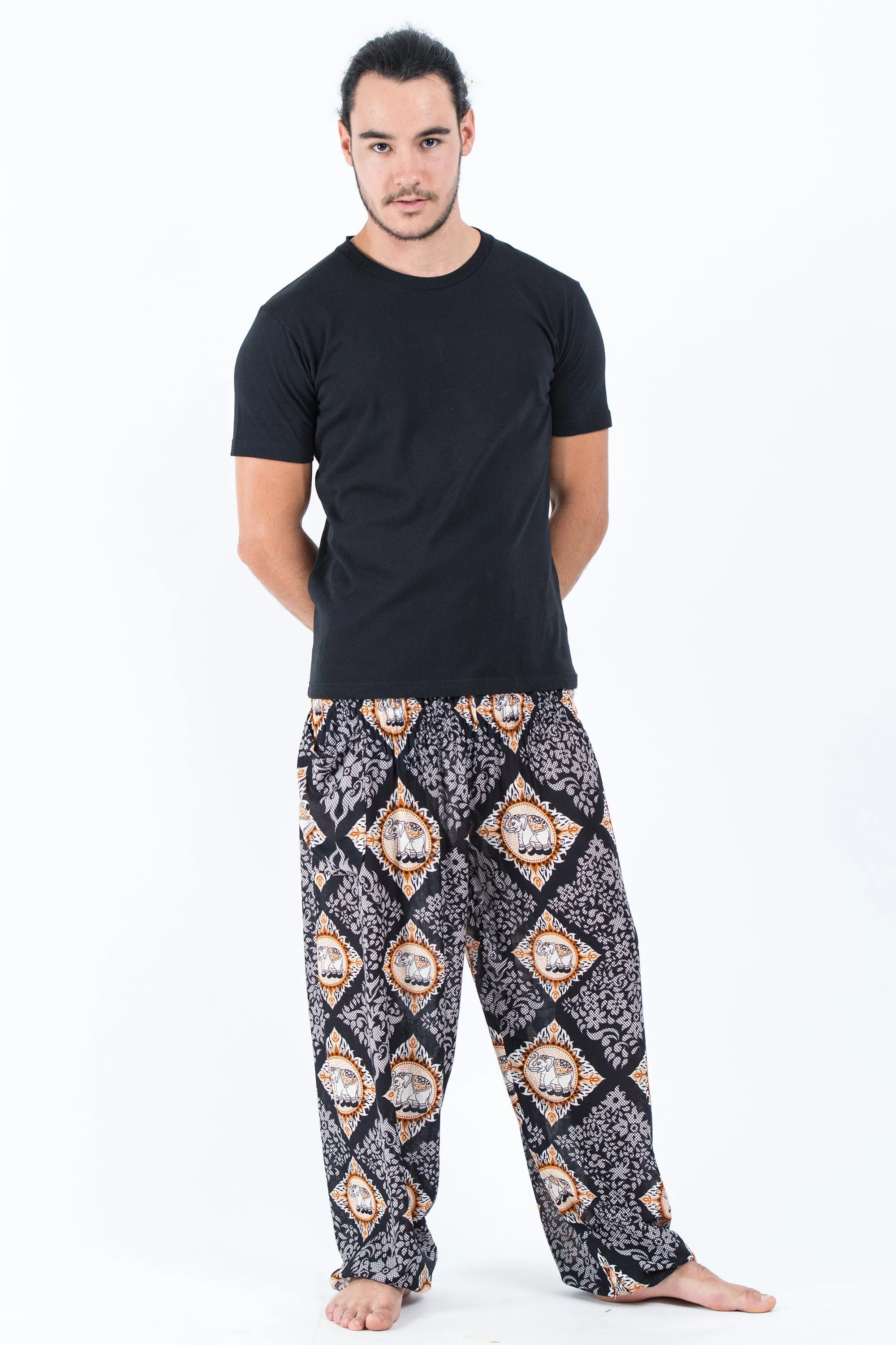 Diamond Elephant Men's Elephant Pants in Black