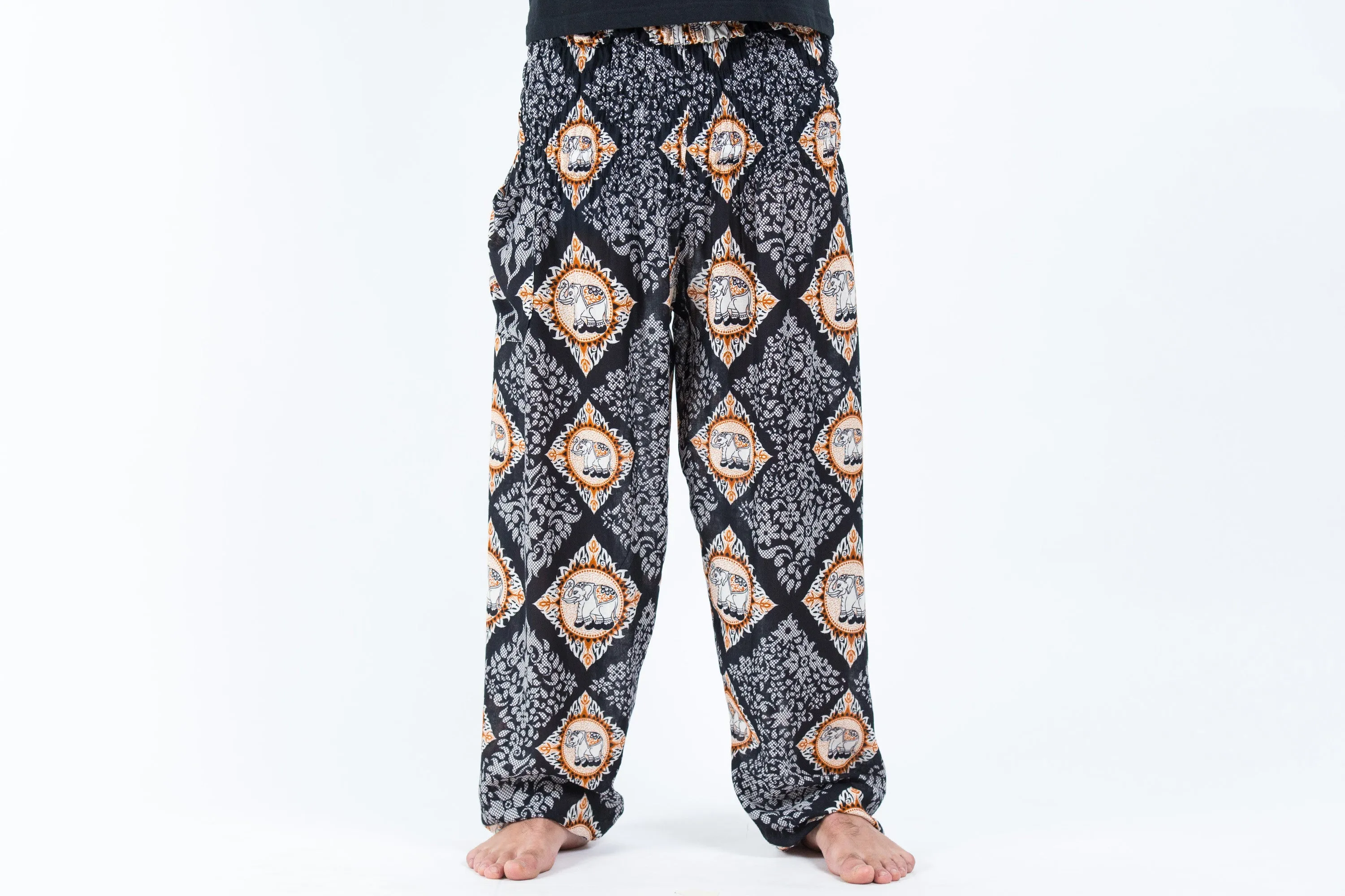 Diamond Elephant Men's Elephant Pants in Black