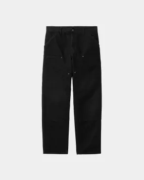 Double Knee Pant | Black (aged canvas)