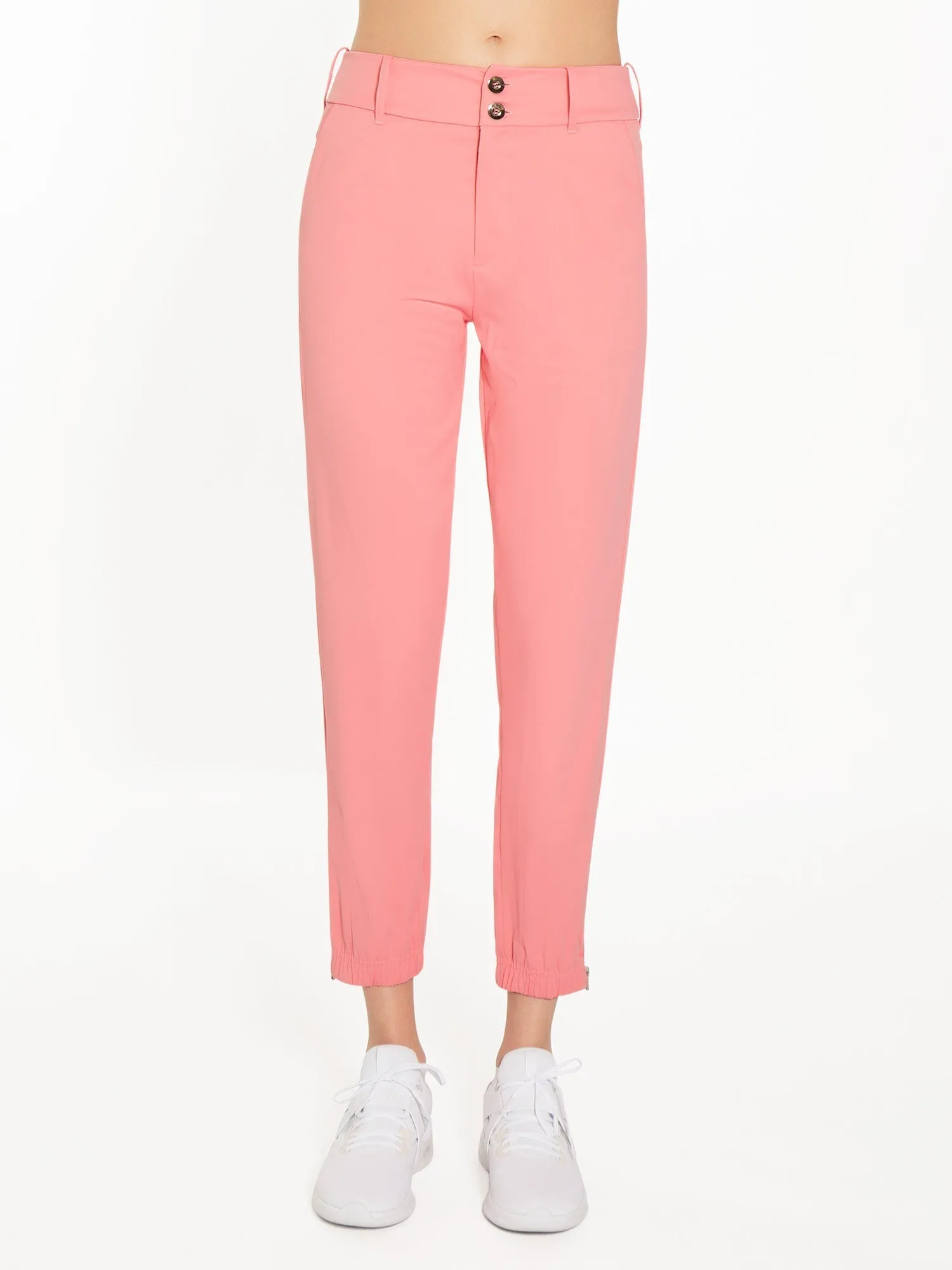 Easy Fit Active Pants - Plumeria