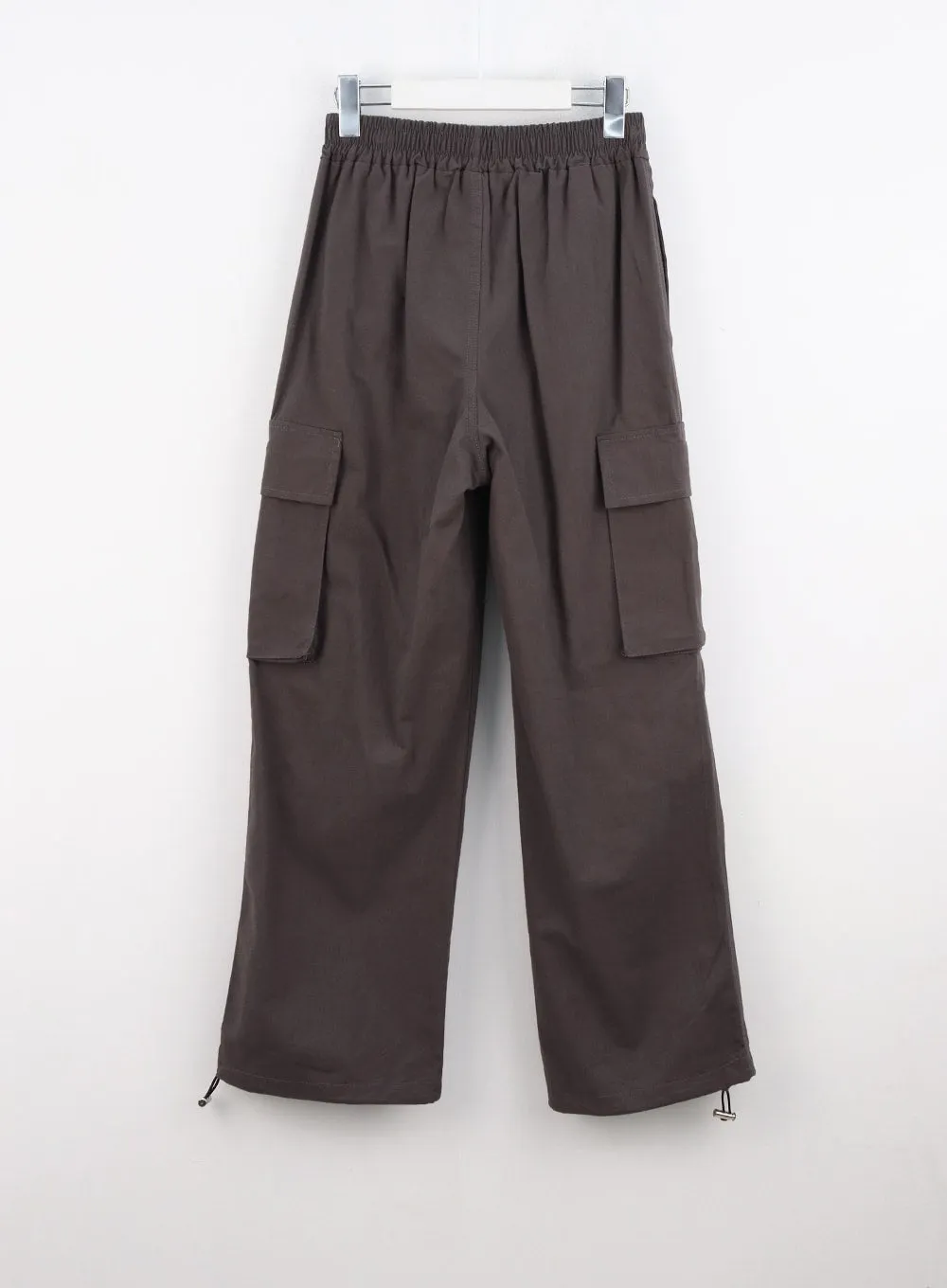 Elastic Waist Cargo Pants CO313