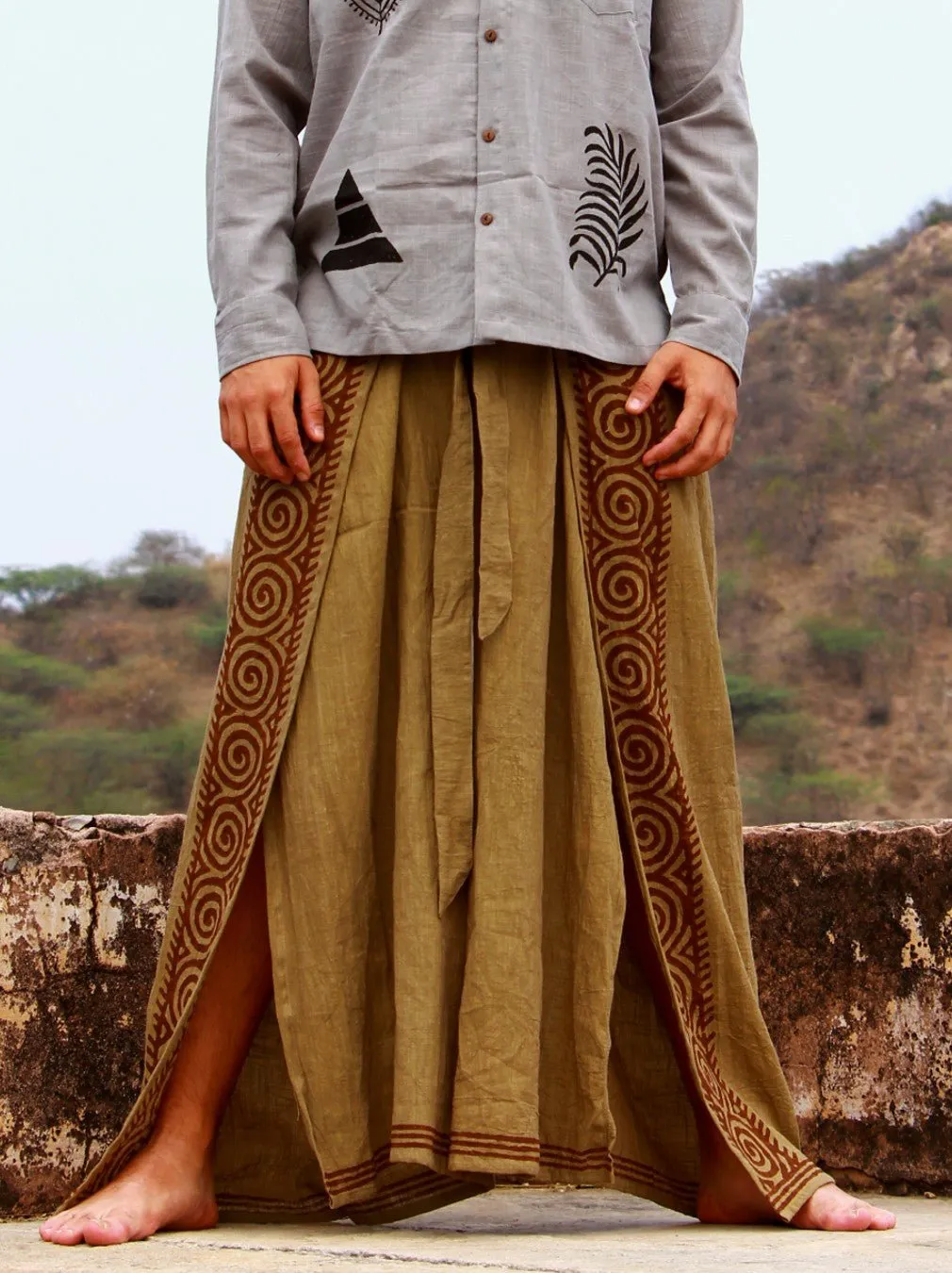 Fisherman Wrap Pants