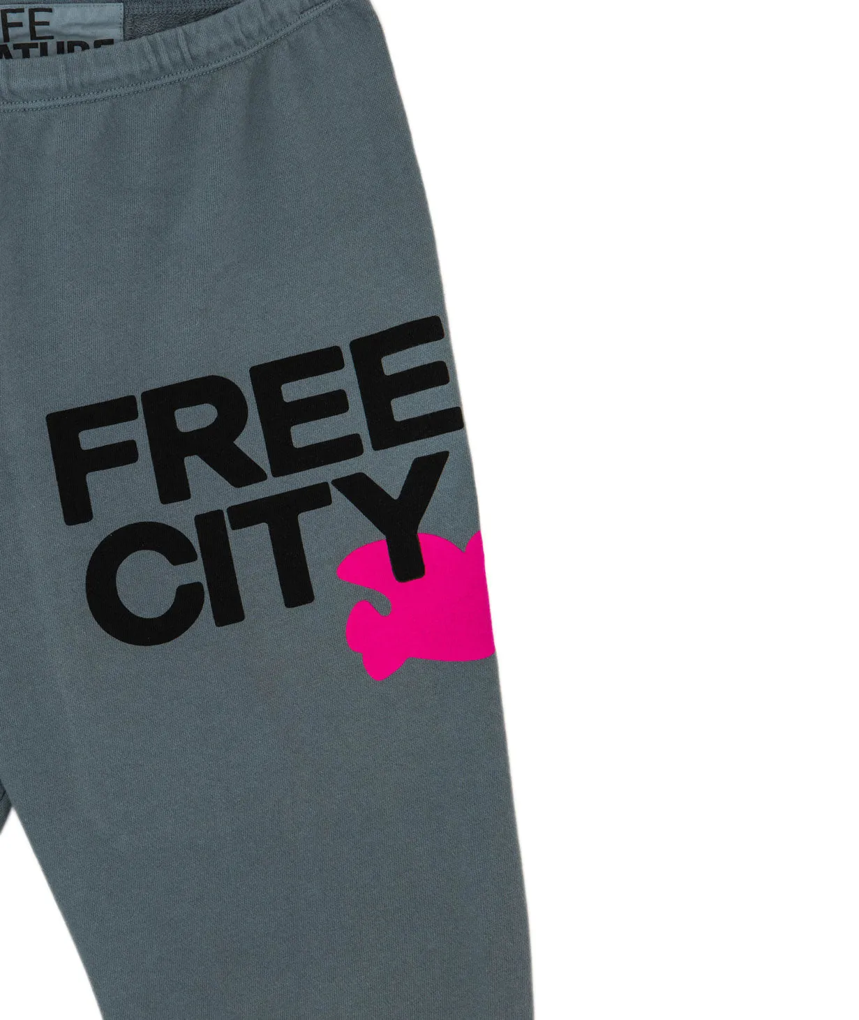 FREECITY Women Large Sweatpants Grey Art