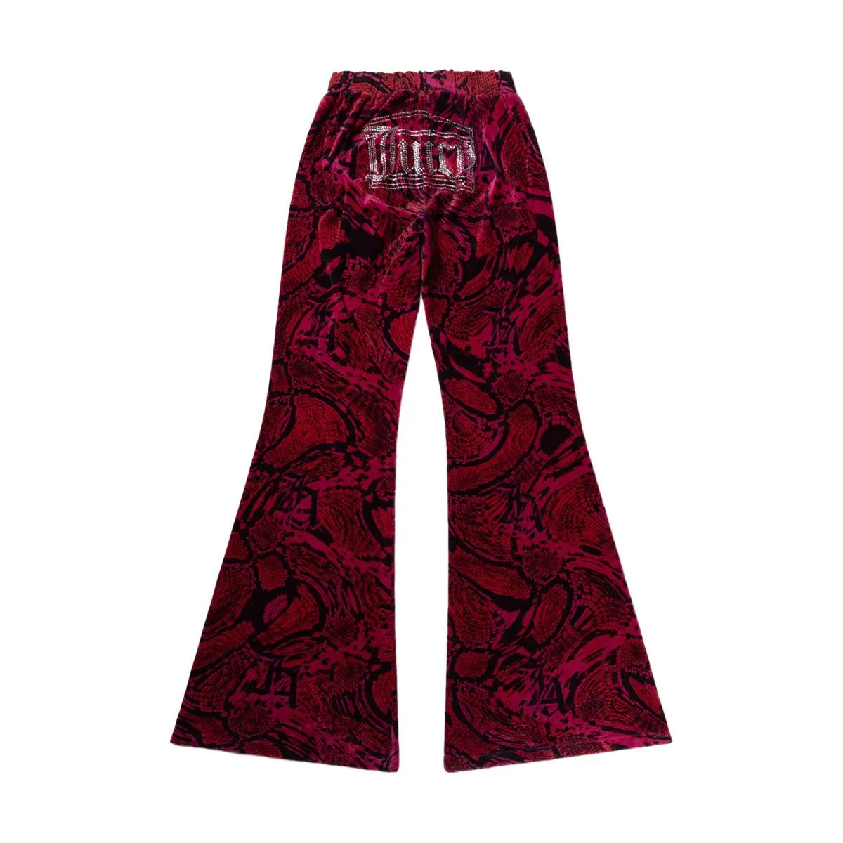   Juicy Couture Psysnake Flared Sweatpants 'Pink'