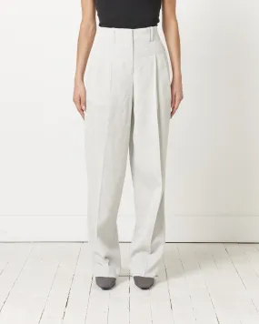 Le Pantalon Titolo Trouser in Light Grey