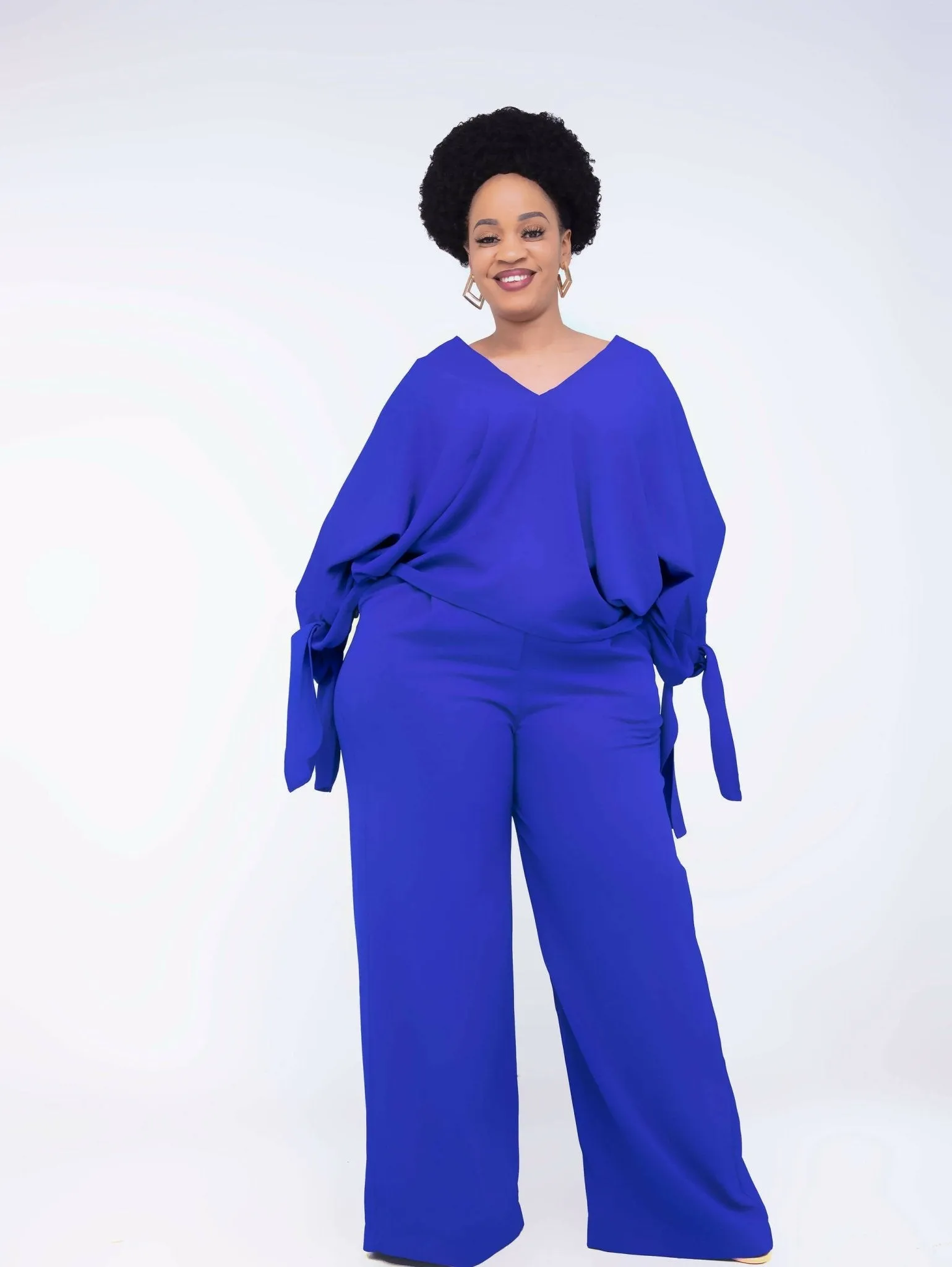 Lizola Pants Set - Blue