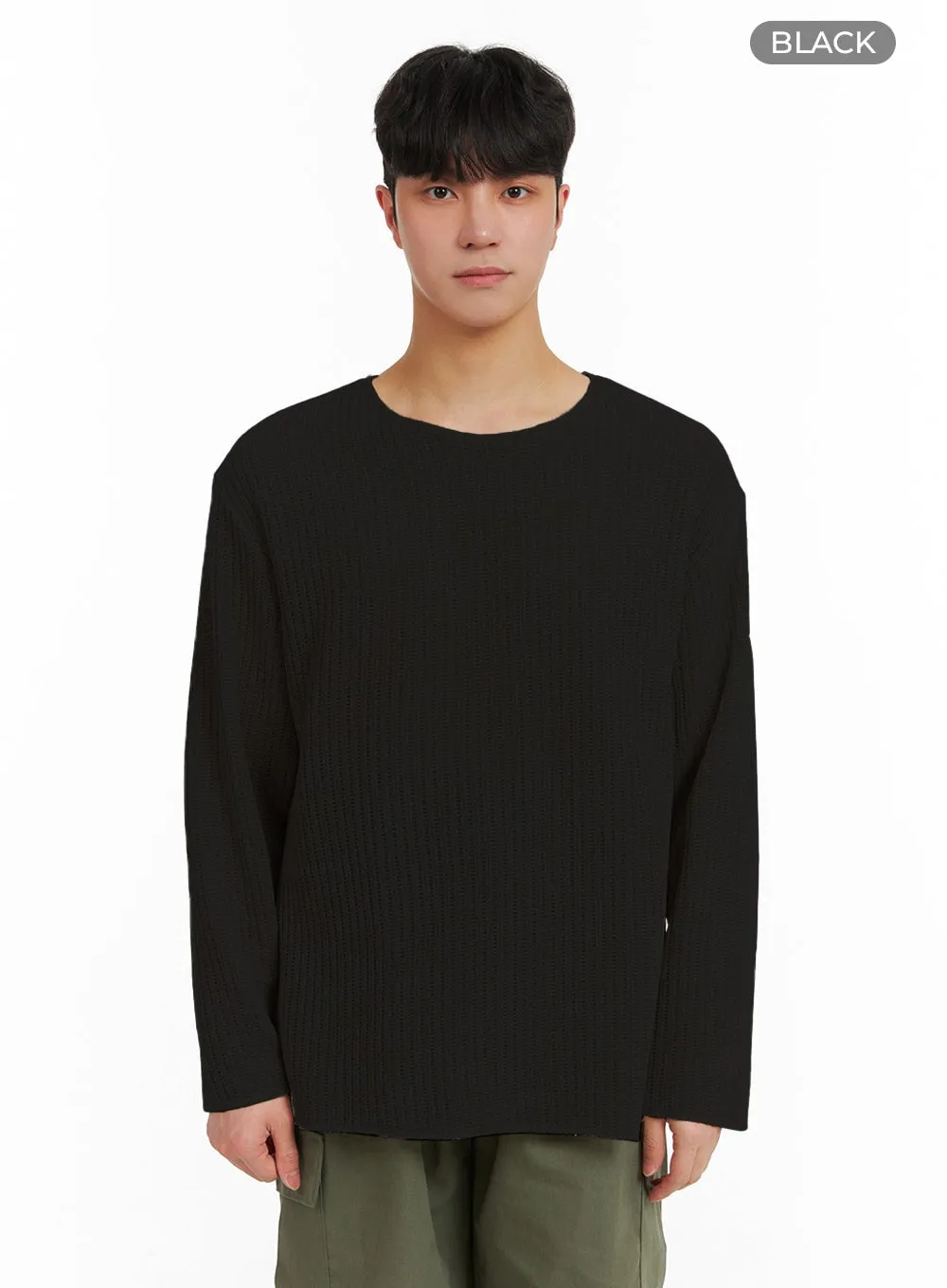 Men's Soft Knit Long Sleeve IA402