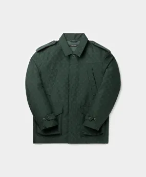 Pine Green Imani Monogram Jacket