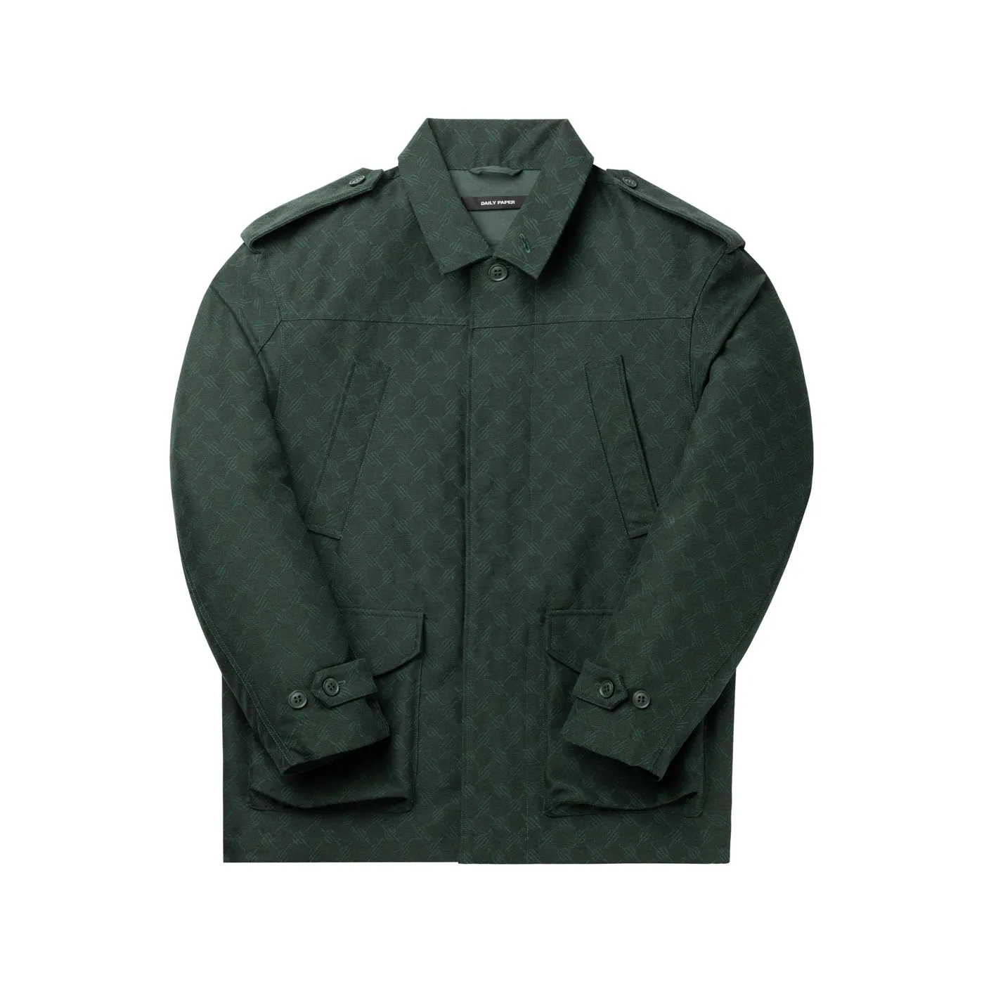 Pine Green Imani Monogram Jacket