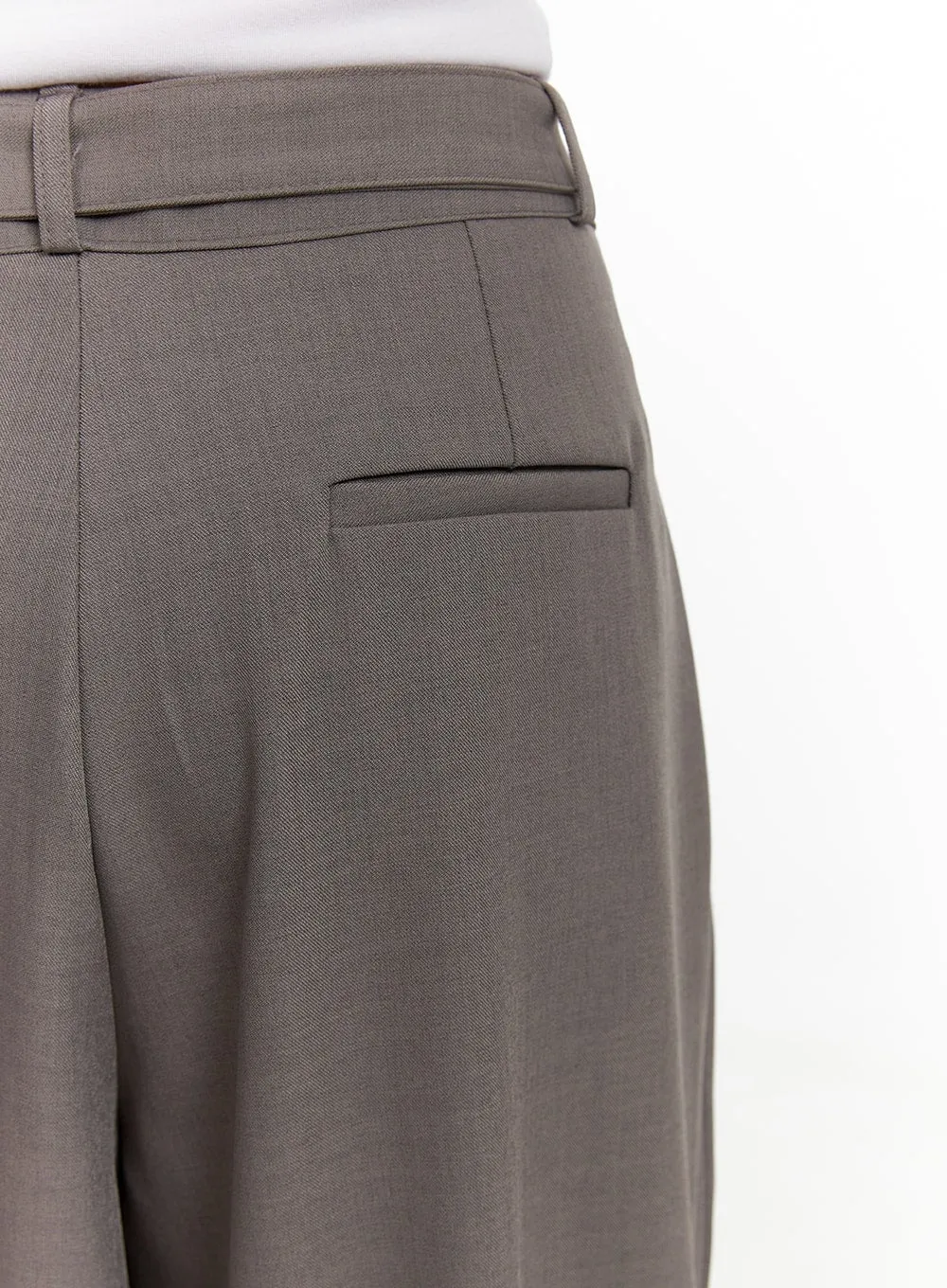 Pintuck Wide Trousers CA409