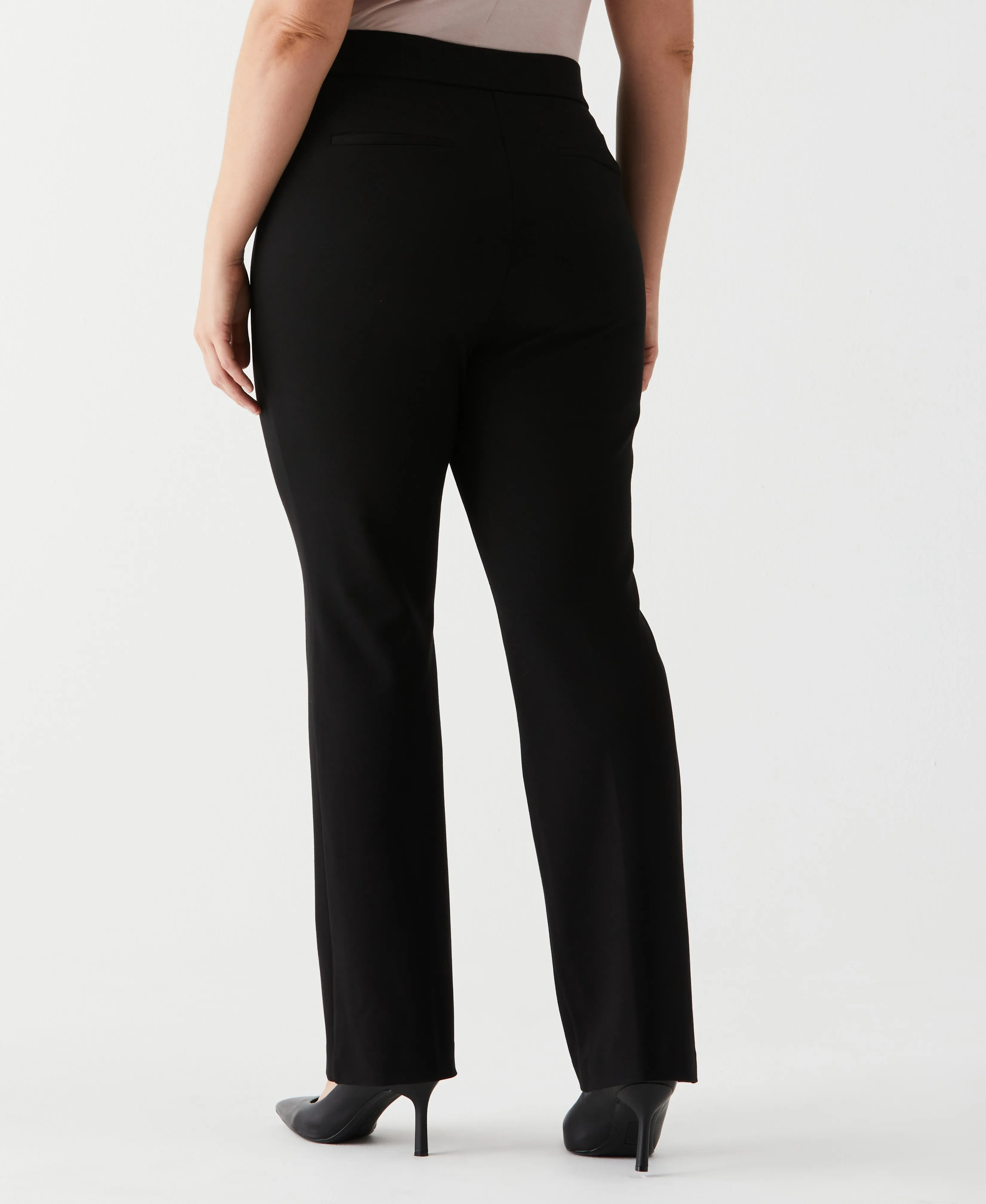 Plus Size Boot Cut Pull-On Pant