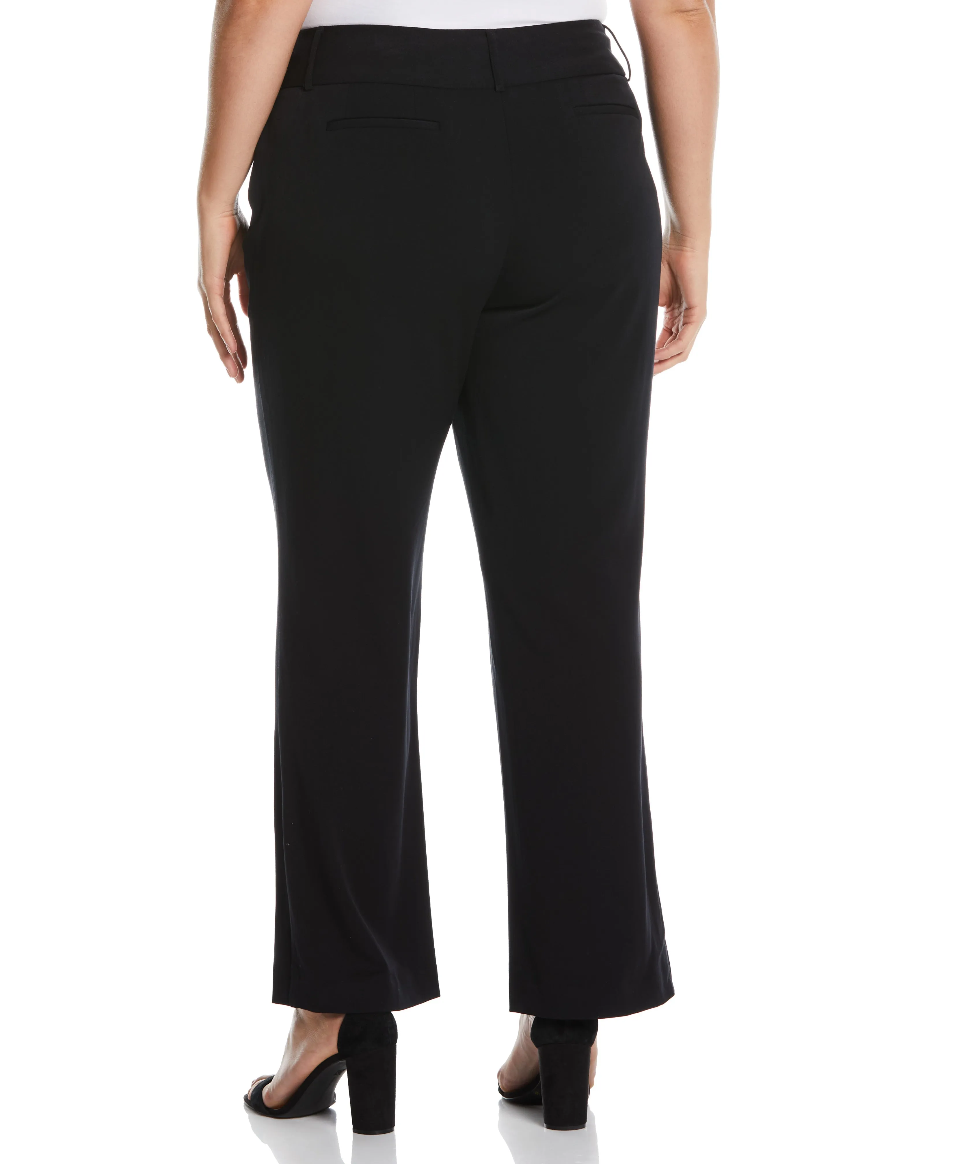 Plus Size Curvy Fit Boot Cut Pant - Curvy Fit