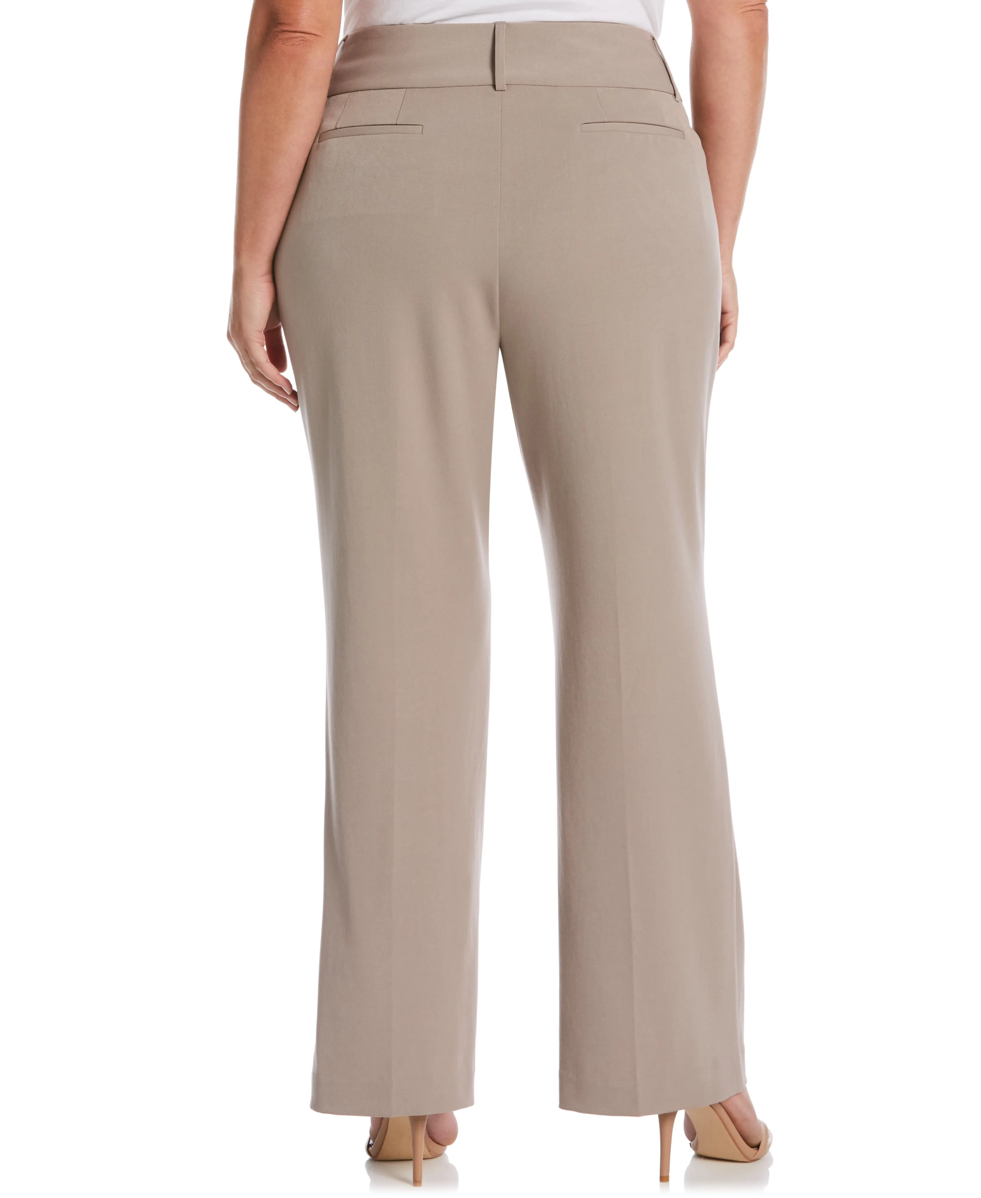 Plus Size Curvy Fit Boot Cut Pant - Curvy Fit