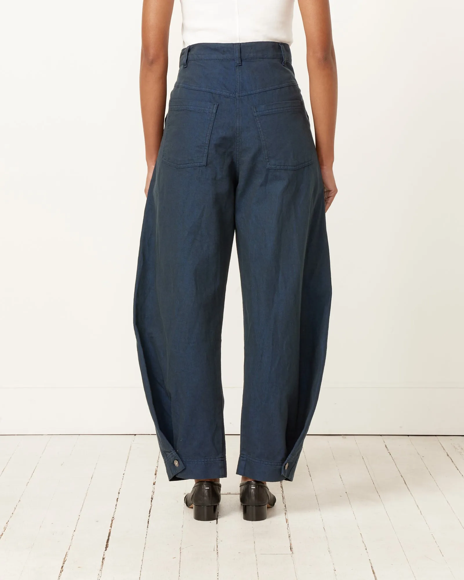 Post Denim Pant in Navy/Blue