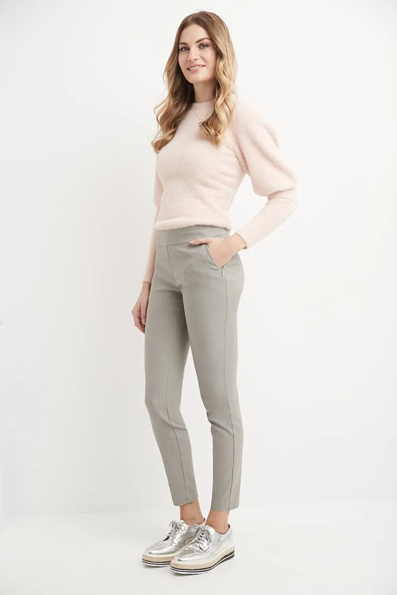 Pull-on skinny pants