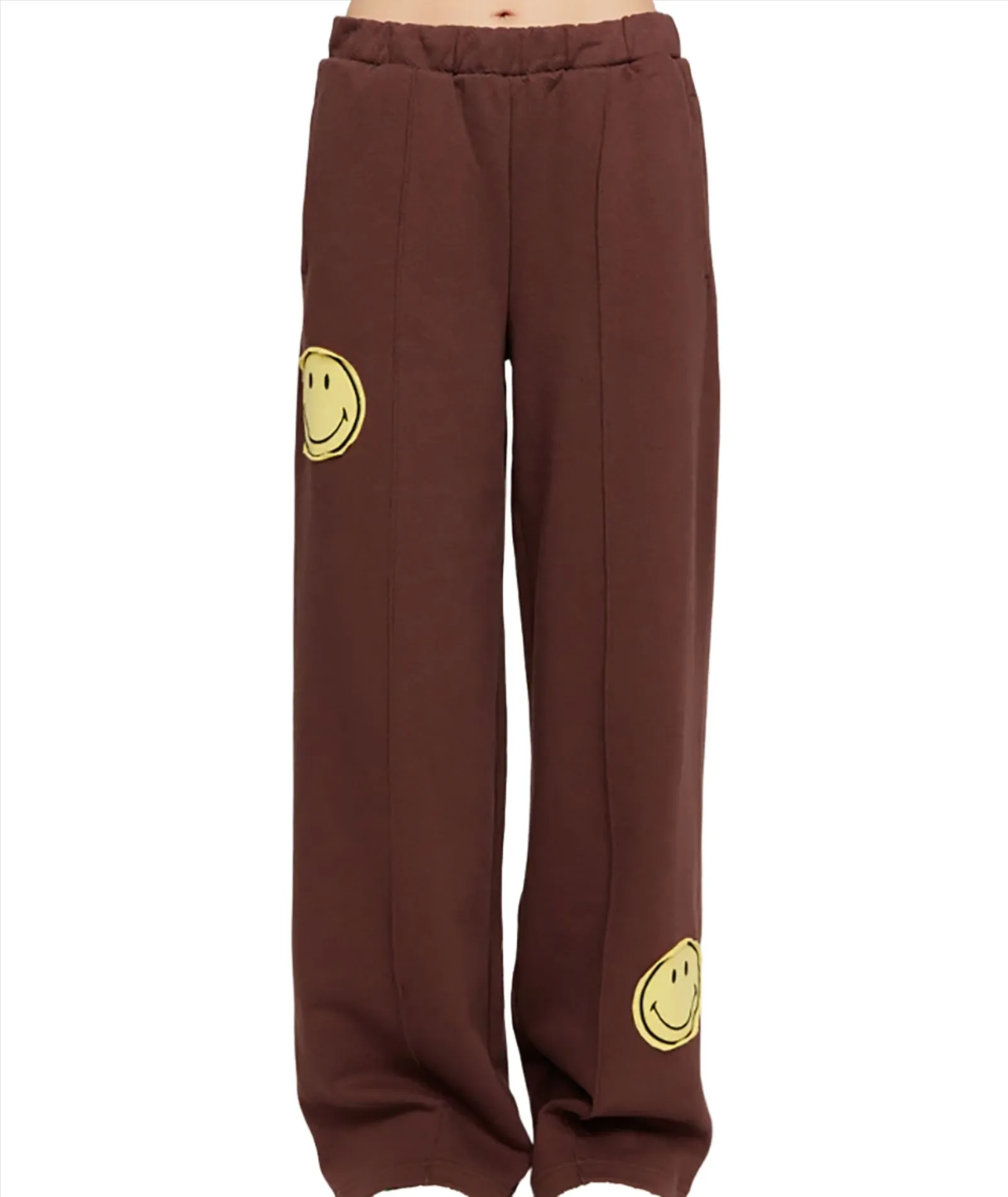 Samii Ryan Women Smiley Straight Leg Sweatpants