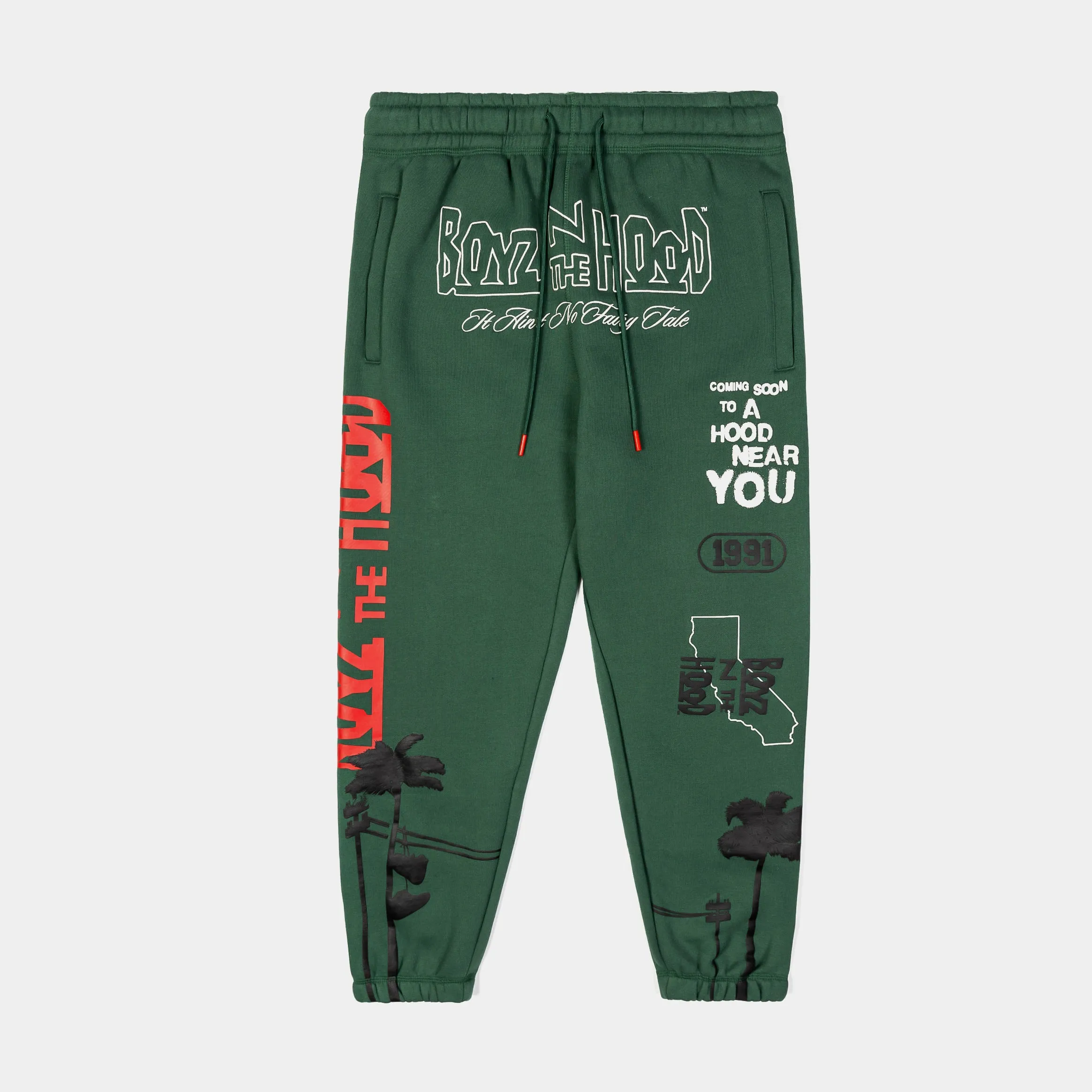 SP x Boyz N The Hood Near You Joggers Mens Pants (Green)