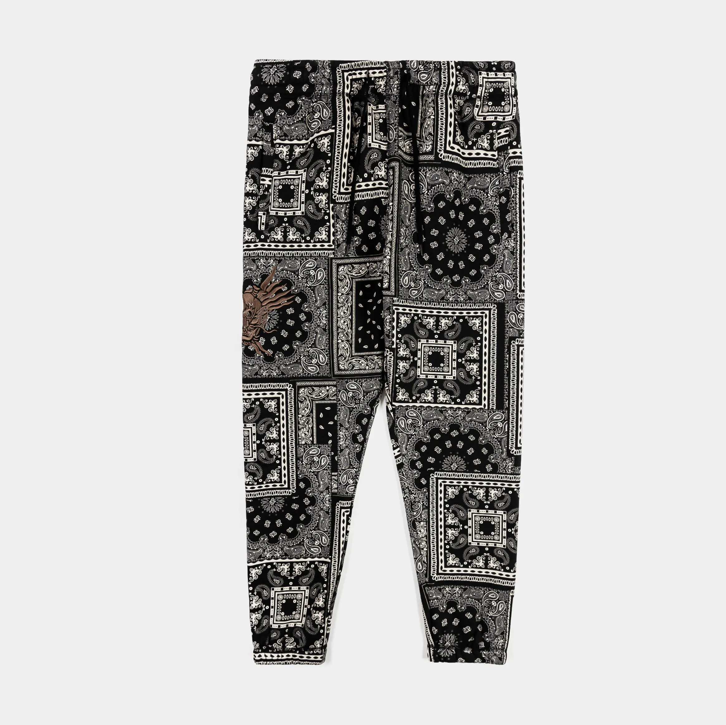 SP x Bruce Lee Be Paisley Joggers Mens Pants (Black/White)